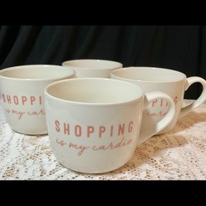 New “Shopping is my Cardio” Mug